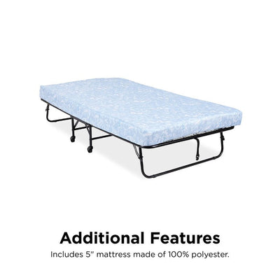 DHP Folding Guest Bed with 5" Mattress GREENGUARD GOLD Certified, Twin!

-Brand new in the box