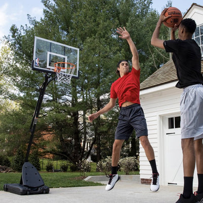 NBA 50 In. Portable Basketball System Hoop with Polycarbonate Backboard!

-Brand new in the box 