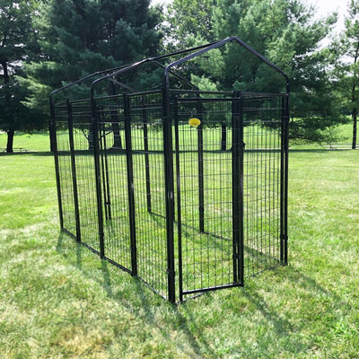 Kennel Master Black Welded Wire Dog Kennel, 8 ft. x 4 ft. x 6 ft!

-Brand new in the box 