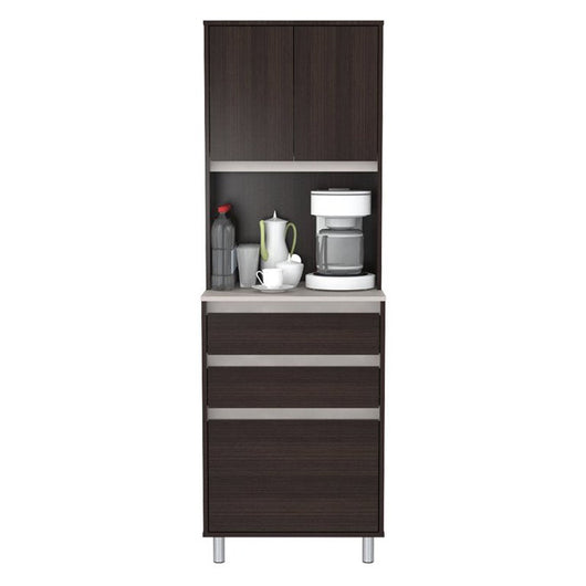 Inval Ambrossia Laminate 2-Door Breakroom Cabinet, Espresso and Grey!

-Brand new in the box 