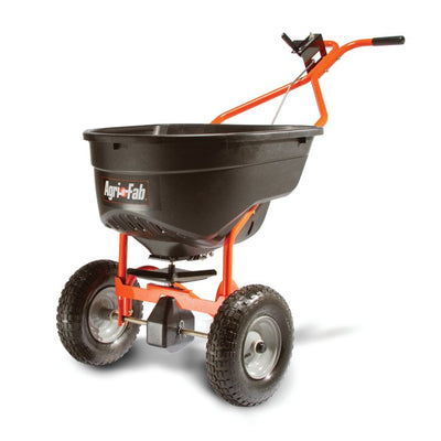 Agri-Fab, Inc. 130 lb. Broadcast Push Spreader Model 45-04622!

-Brand new in the box (Hardware was loose, we counted and put into bags)