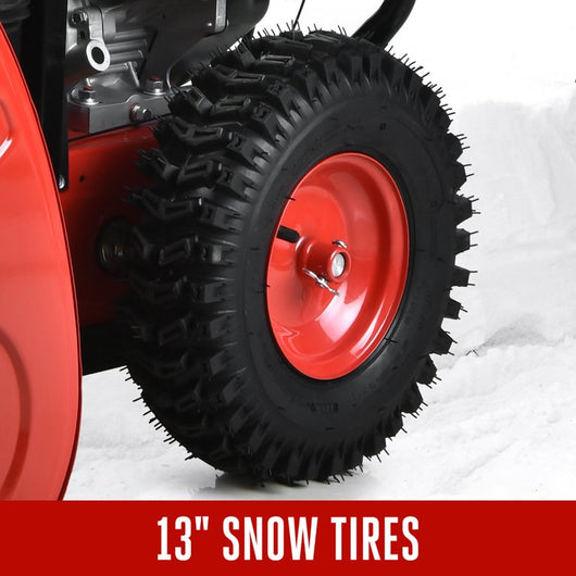 PowerSmart 24 in. Two Stage Electric Start Gas Snow Blower with Brigg Stratton Engine PSSAM24BS!  Brand new  Fully assembled-