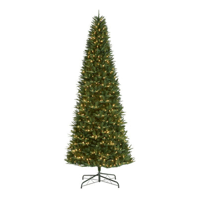 Holiday Time 12ft Pre-Lit Rockford Sure-Lit Pole Slim Pine Artificial Christmas Tree, LED, 12'!

-Brand new in the box 