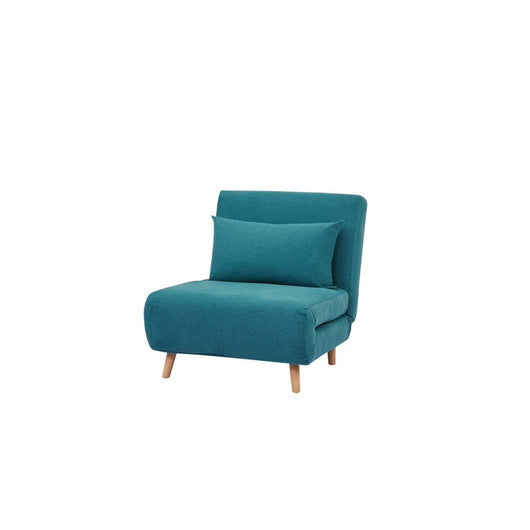 A&D Home Tustin Convertible Chair, Peacock Blue!

-Brand new and assembled
