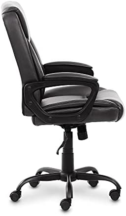 Amazon Basics Classic Puresoft Padded Mid-Back Office Computer Desk Chair with Armrest - Black!

-Brand new in the box 