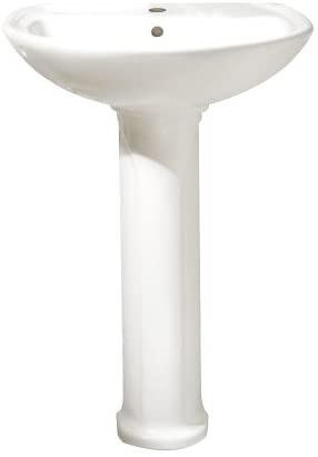 American Standard 0236.111.020 Cadet Pedestal Top and Leg with Center Hole Only, White!

-Brand new in 2 box's (Faucet is NOT included)