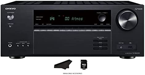 Onkyo TX-NR6050+ 7.2 Channel Network Home Theater | Smart AV Receiver, Black!

-Brand new in the box 