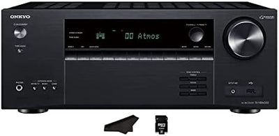 Onkyo TX-NR6050+ 7.2 Channel Network Home Theater | Smart AV Receiver, Black!

-Brand new in the box 