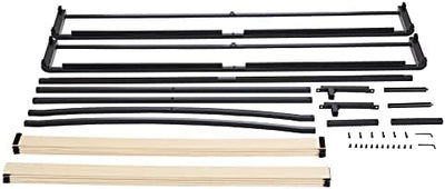 Amazon Basics Metal Platform Bed Frame with Wood Slat Support, 10 Inches High, Queen, Black!

-Brand new in the box 