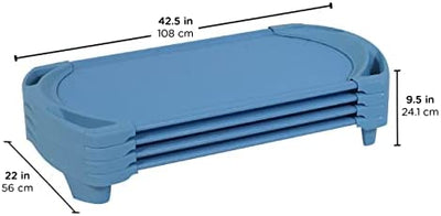 Angeles-AFB5736A Angels Rest Toddler 4 Piece Spaceline Cots, Wedgewood, Blue!

-New out of the box, wrapped in plastic