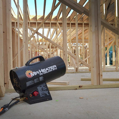 Mr. Heater F271390 75,000 - 125,000 BTU Forced Air Propane Heater!

-Brand new but is lightly dented from shipping