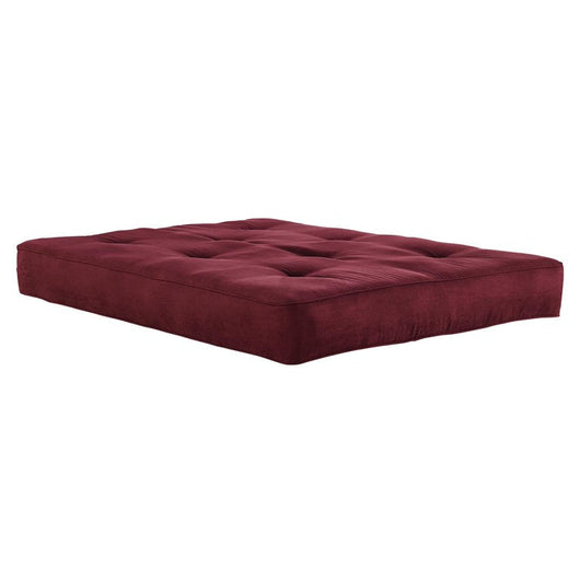 River Street Designs 8 Inch Independently Encased Coil Futon Mattress, Red Microfiber, Full Size!

-Brand new in the box 