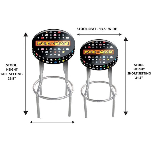 Arcade1UP - Bandai Legacy - Pac-Man Adjustable Gaming Stool!

-Brand new and assembled 