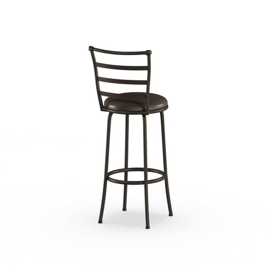 Mainstays Adjustable 24" or 29" Swivel Barstool, Bronze Finish and PU Leather, Set of 3!

-Brand new in the box 