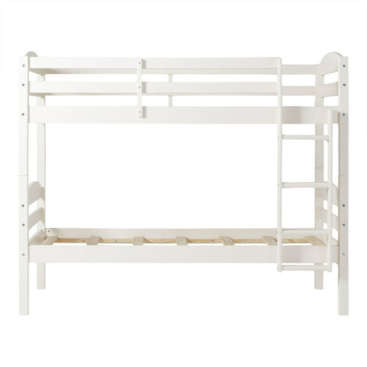 Manor Park Solid Wood Twin Over Twin Bunk Bed, White!

-Brand new in the box 
