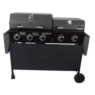 Expert Grill Combo 5-Burner Propane Gas Grill & Independent Griddle!

-Brand new in the box 