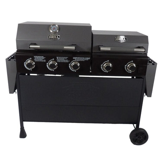Expert Grill Combo 5-Burner Propane Gas Grill & Independent Griddle!

-Brand new in the box 