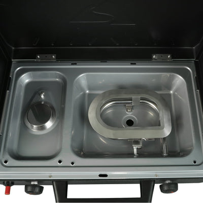 Ozark Trail 2-in-1 Portable 2 Burner Propane Camp Stove Grill!

-Brand new in the box 