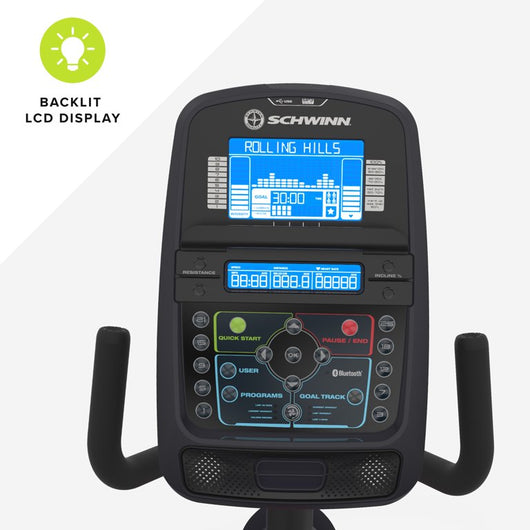 Schwinn 270 Recumbent Exercise Bike with Explore the World Compatibility!

-Brand new in the box (Assembly is required)