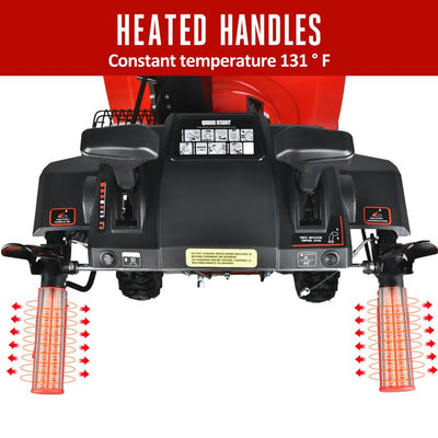 PowerSmart 24 in. Two Stage Electric Start Gas Snow Blower with Brigg Stratton Engine PSSAM24BS!  Brand new  Fully assembled-