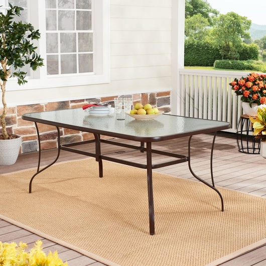 Mainstays Sand Dune 6 Piece Outdoor Patio Dining Set! (NEW & ASSEMBLED)