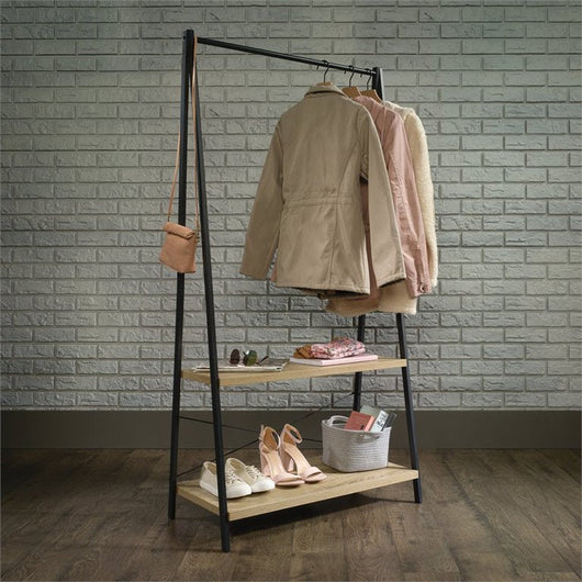 Sauder North Avenue Hanging Wardrobe, Charter Oak!

-Brand new in the box 