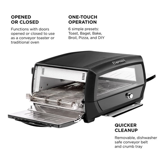 Chefman Food Mover Conveyor Toaster Oven, Stainless Steel!

-Brand new in the box 