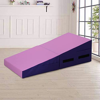 Incline Gymnastics Mat, 48x24 Inch Foldding Gymnastic Tumbling Mat with Handle!

-Brand new in the box 