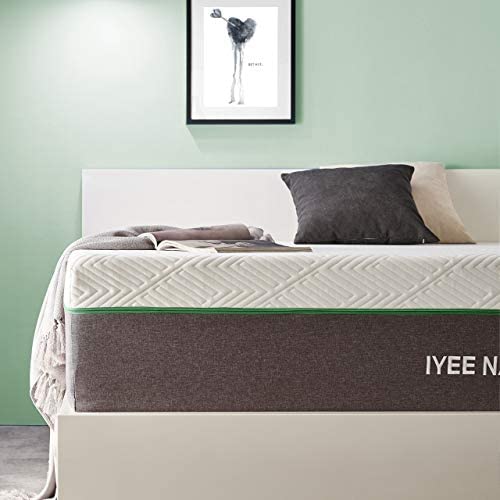 Queen Size Mattress, 10 Inch Iyee Nature Cooling-Gel Memory Foam Mattress Bed in a Box, 80”*60”*10”, CertiPUR-US Certified, Medium Firm, Grey!

-Brand new in the box