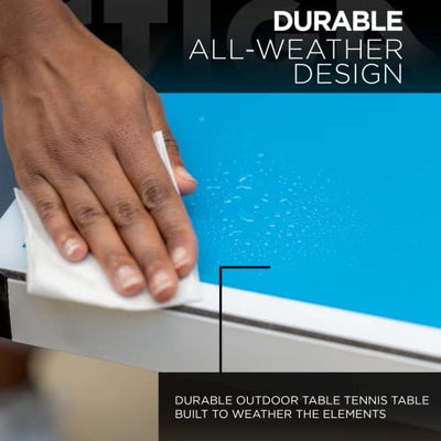 Stiga XTR Series Table Tennis Table – XTR and XTR Pro Indoor/Outdoor Ping-Pong Tables with All-Weather Performance and QuickPlay Design!

-Brand new in the box 