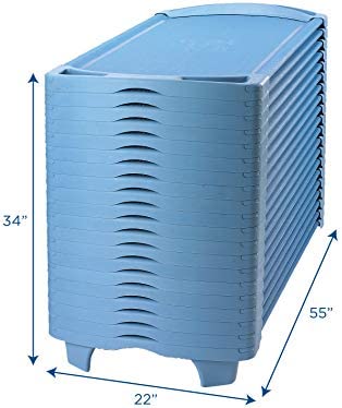 Angeles-AFB5736A Angels Rest Toddler 4 Piece Spaceline Cots, Wedgewood, Blue!

-New out of the box, wrapped in plastic