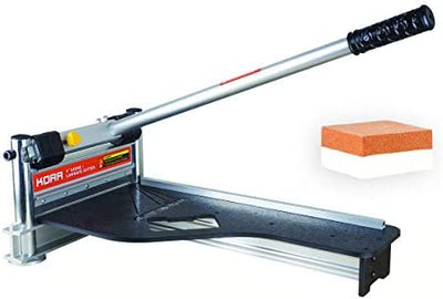 KORR KMAP001 9 inch Laminate Flooring and Siding Cutter with Heavy Duty Fixed Aluminum Fence and Built-in Precision Angled Miter Settings!

-Brand new in the box 