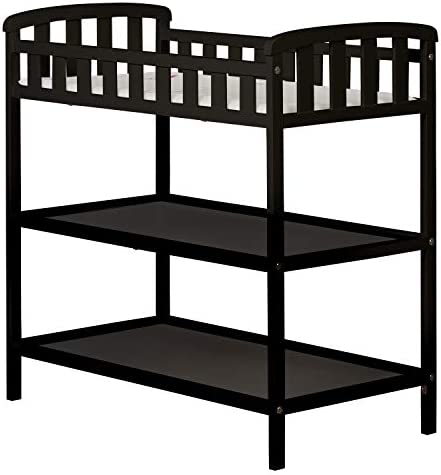 Dream On Me Emily Changing Table In Black, Comes With 1" Changing Pad, Features Two Shelves, Portable Changing Station!

-Brand new in the box 