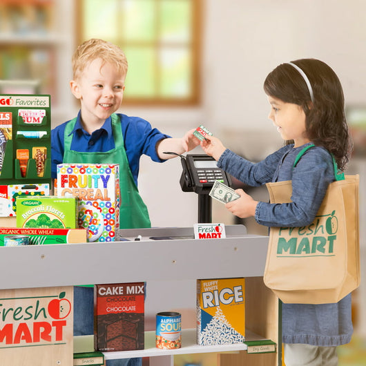Melissa & Doug Freestanding Wooden Fresh Mart Grocery Store!

-Brand new in the box 