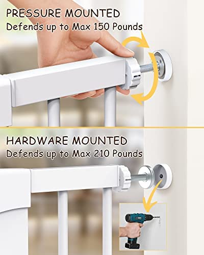 Mom's Choice Awards Winner-Cumbor 29.5-46" Auto Close Safety Baby Gate, Extra Tall and Wide Child Gate!

-Brand new in the box 