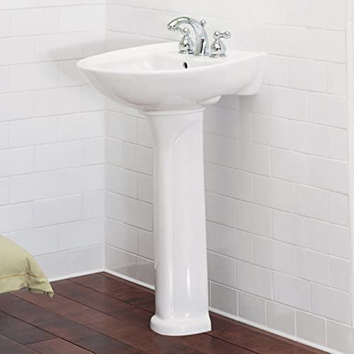 American Standard 0236.111.020 Cadet Pedestal Top and Leg with Center Hole Only, White!

-Brand new in 2 box's (Faucet is NOT included)