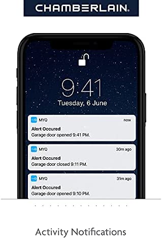 Chamberlain C2405 Smart Garage Door Opener, myQ Smartphone Controlled-Long Lasting Chain Drive!

-Brand new in the box