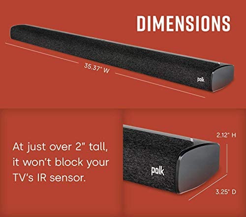 Polk Audio Signa S3 Ultra-Slim TV Sound Bar and Wireless Subwoofer!

-Brand new in the box 