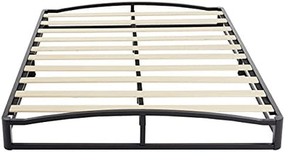 Amazon Basics Metal Platform Bed Frame with Wood Slat Support, 10 Inches High, Queen, Black!

-Brand new in the box 