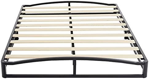 Amazon Basics Metal Platform Bed Frame with Wood Slat Support, 10 Inches High, Queen, Black!

-Brand new in the box 