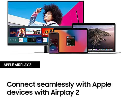 SAMSUNG M5 Series 27-Inch FHD 1080p Smart Monitor & Streaming TV (Tuner-Free), Netflix, HBO, Prime Video, & More, Apple Airplay, Bluetooth, Built-in Speakers, Remote Included!