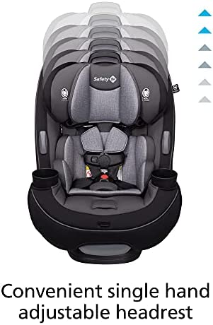 Safety 1st Grow and Go All-in-One Convertible Car Seat, Rear-facing 5-40 pounds, Forward-facing 22-65 pounds, and Belt-positioning booster 40-100 pounds, Harvest Moon!

-Brand new in the box