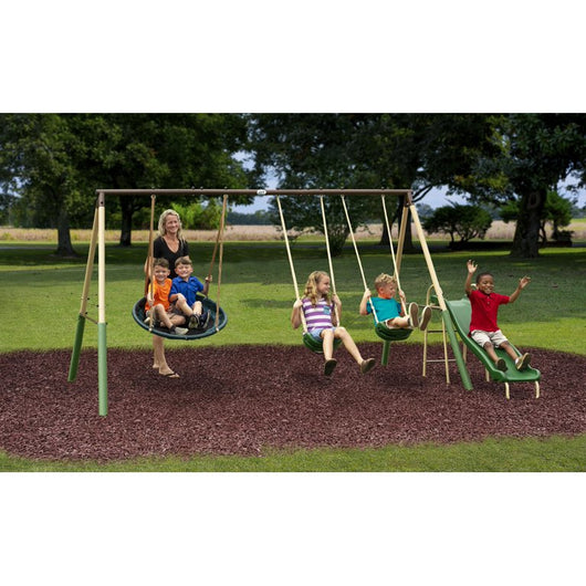 XDP Recreation Super Disc Swing Metal Swing Set!

-Brand new in the box 