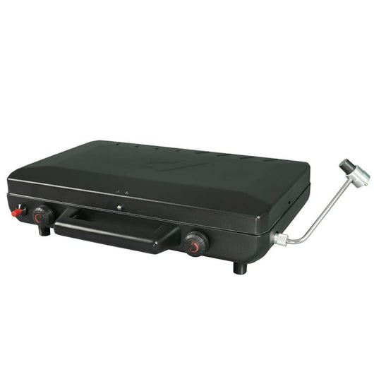 Ozark Trail 2-in-1 Portable 2 Burner Propane Camp Stove Grill!

-Brand new in the box 