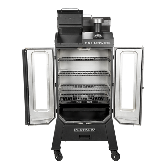 Pit Boss Platinum Brunswick Wifi Enabled Wood Pellet Vertical Smoker!

-Brand new in the box 