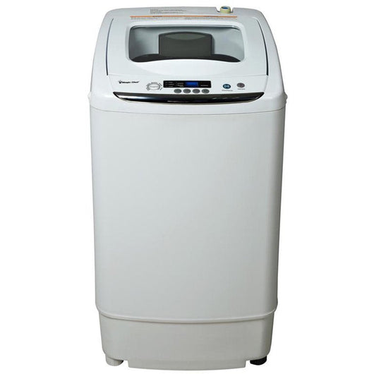 Magic Chef 0.9 cu. ft. Compact Portable Topload Washer, White!

-Brand new out of the box 