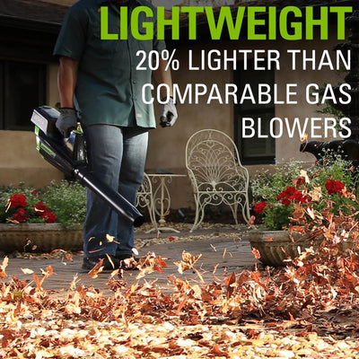Greenworks PRO 80V 500 CFM Leaf Blower with 2.0 Ah Battery and Charger!

-Brand new in the box