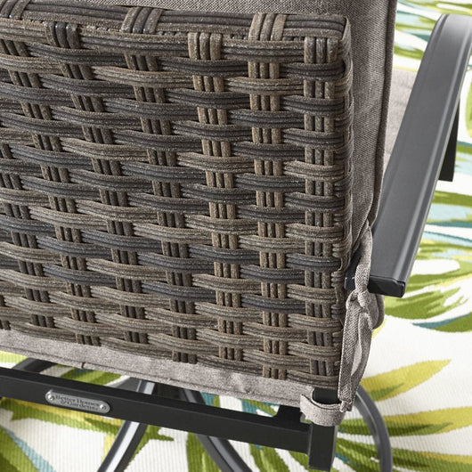 Better Homes & Gardens 5Pc Elmdale Chairs W/Black Better Homes & Gardens Rought Iron Table!

-Brand new and assembled