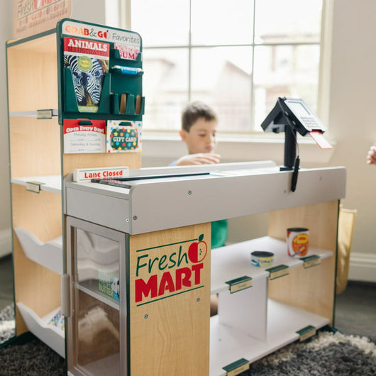 Melissa & Doug Freestanding Wooden Fresh Mart Grocery Store!

-Brand new in the box 