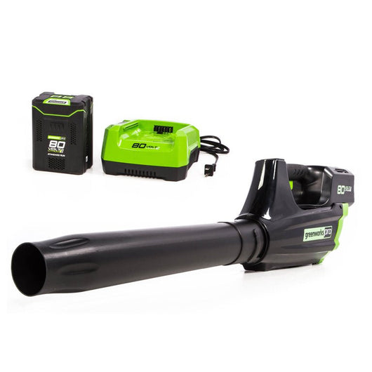 Greenworks PRO 80V 500 CFM Leaf Blower with 2.0 Ah Battery and Charger!

-Brand new in the box